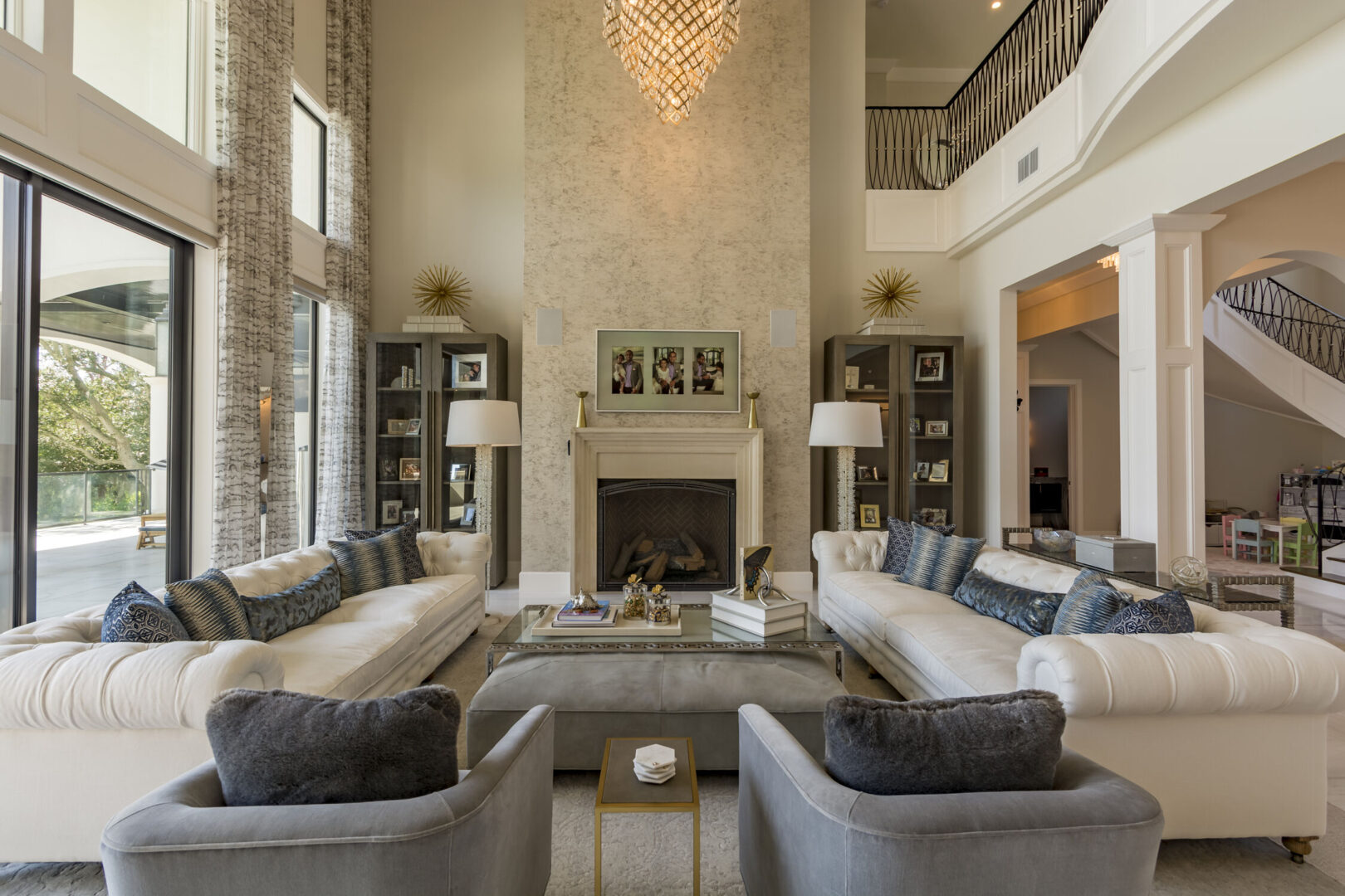 Elegantly designed living room