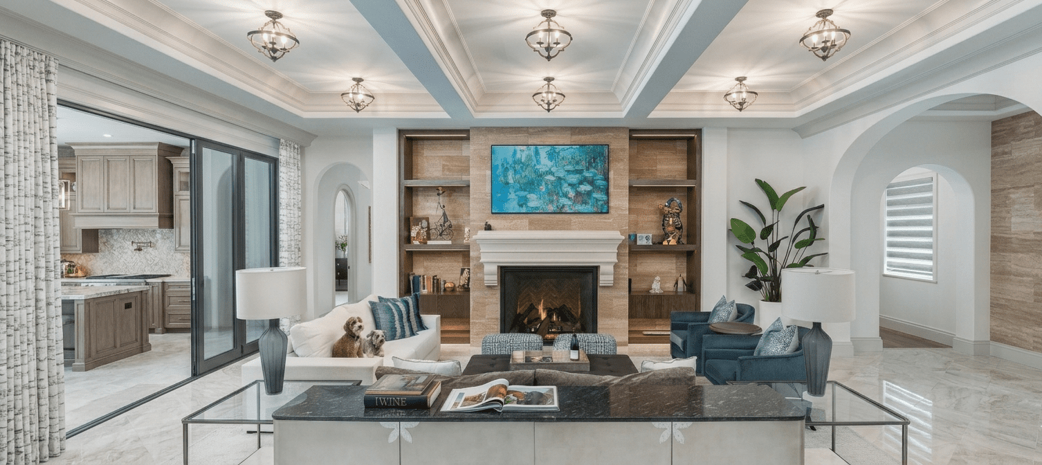 Luxury Interior Design Desktop Panorama